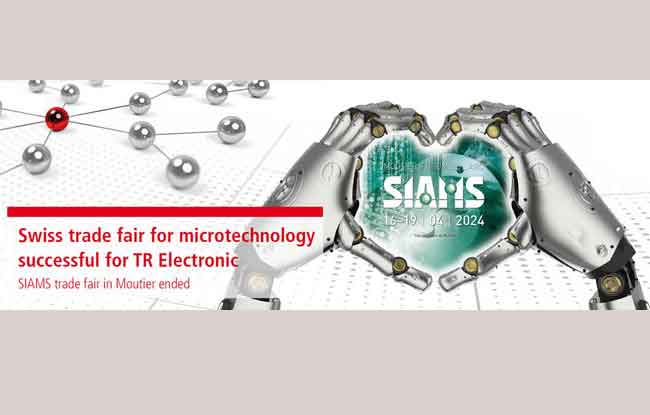 Swiss trade fair for microtechnology successful for TR Electronic